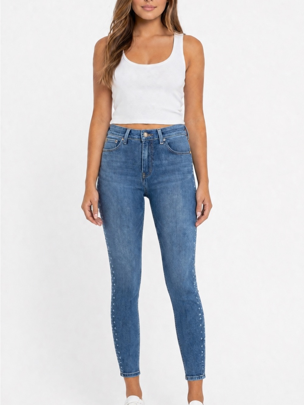 7 for all mankind ankle skinny ALT Elena jeans